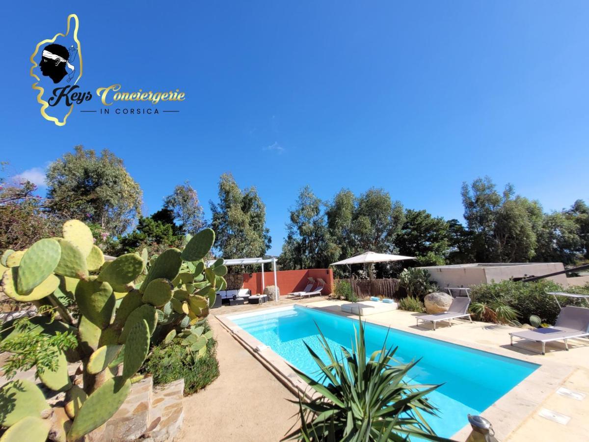 Casa Salya 8 Pers Piscine Privee Chauffee San Cipriano Villa Леччи Екстериор снимка